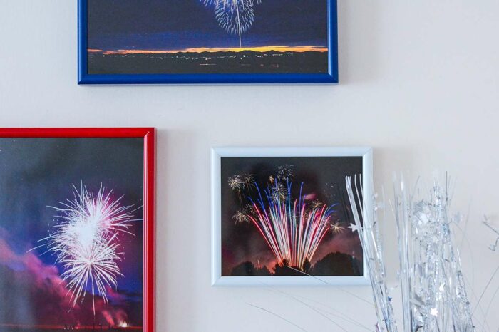 Sell The Perfect Holiday Gift: Framed photos of fireworks