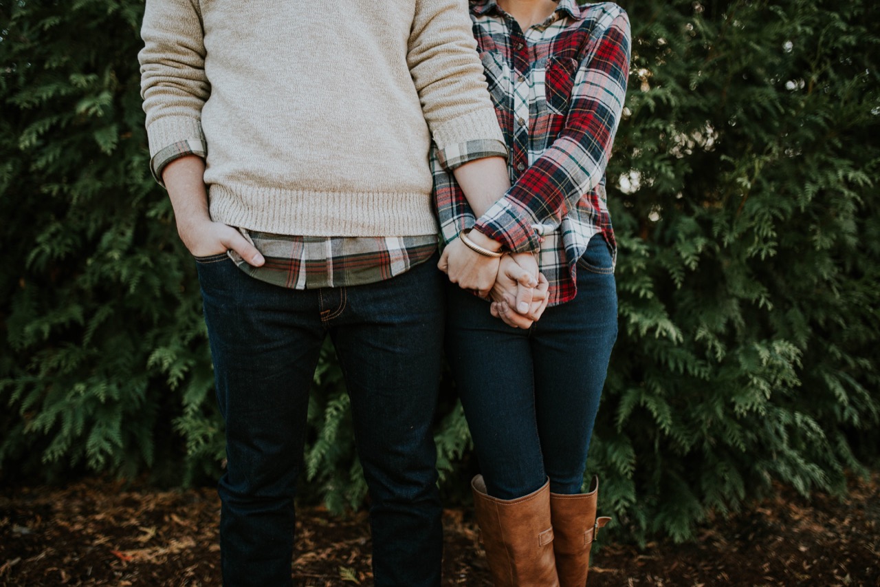 fall flannel photo shoot