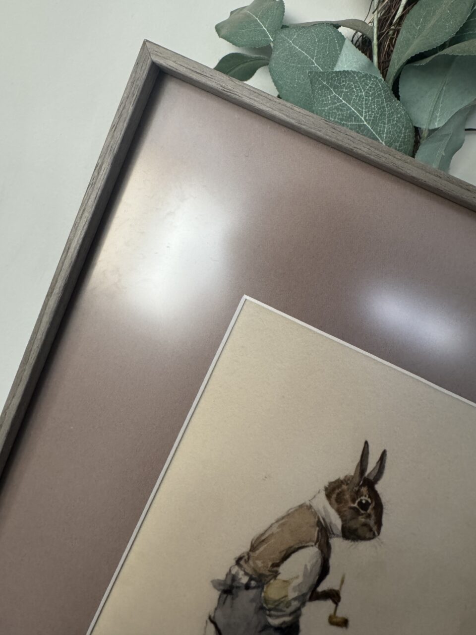 Choosing The Perfect Matboard Color For Your Framing Project 12 thin wood picture frame with matting and art print