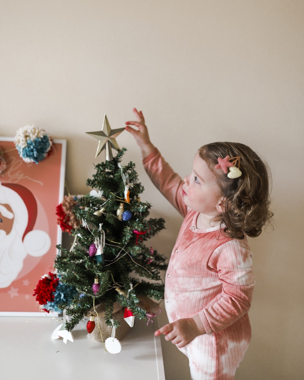 small decorated tree 