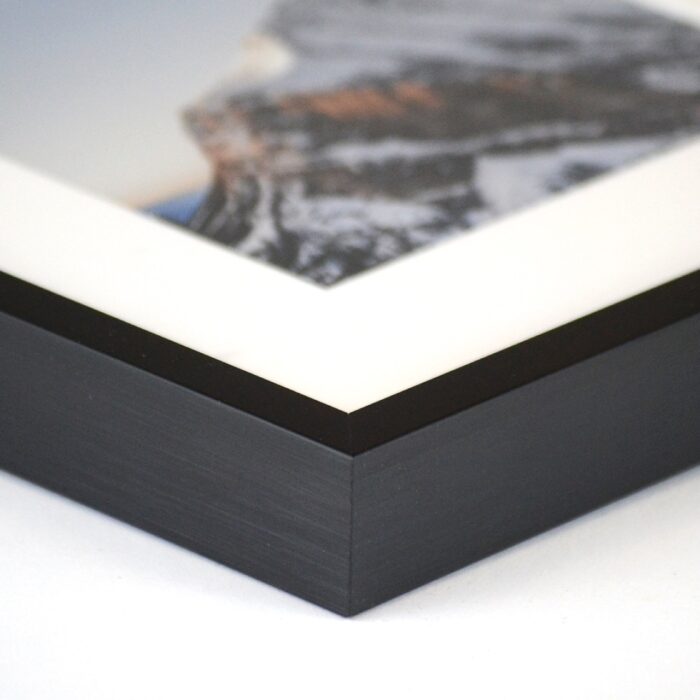 Vinyl Display and Framing - Ashford Satin Black