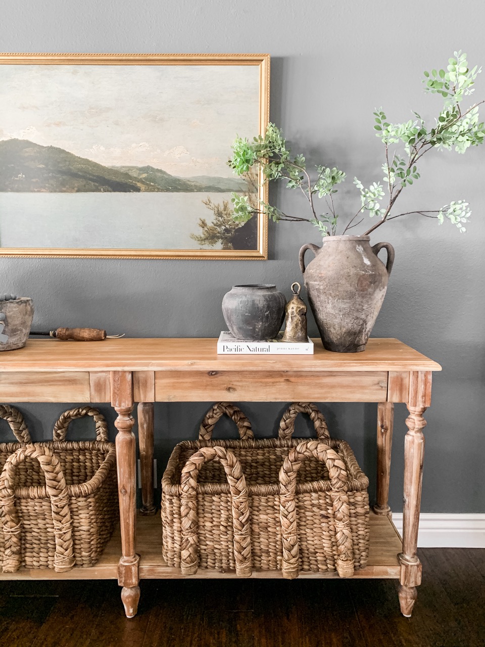 Yoga Room Decor- Cubby-style bookcases make for perfect storage and display options!