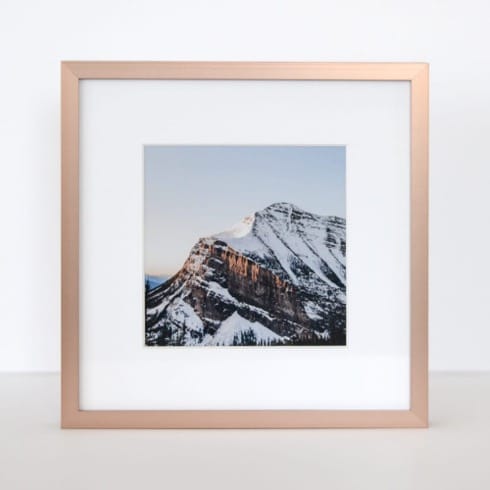 Ashford Frame in Rose Gold