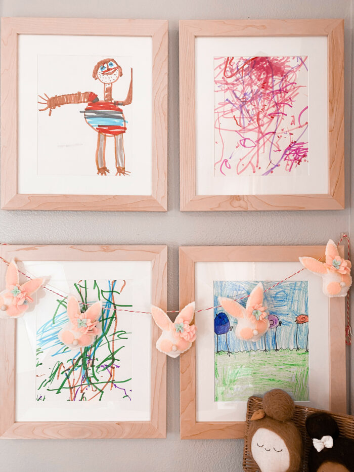 Unique Framing Ideas - Frame kid's artwork