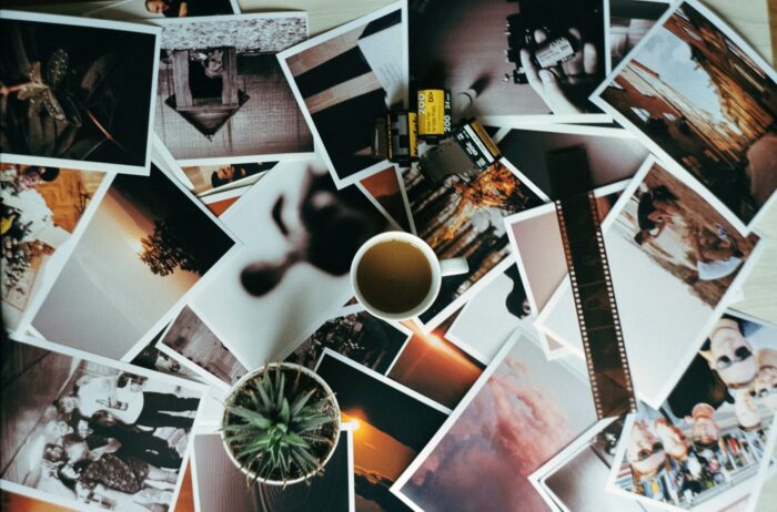 How To: Create and Frame a Vision Board- Pile of a variety of photos: the more photos, the better.