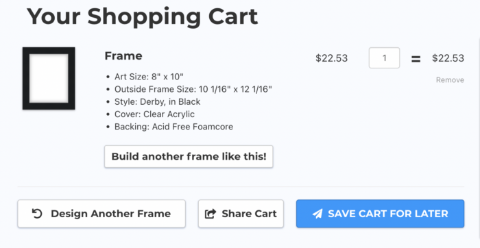 How we can help franchise owners: Share cart feature