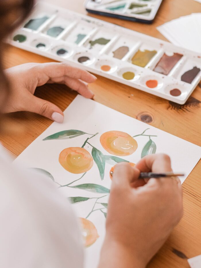 Creative inspiration: Painting fruit artwork 
