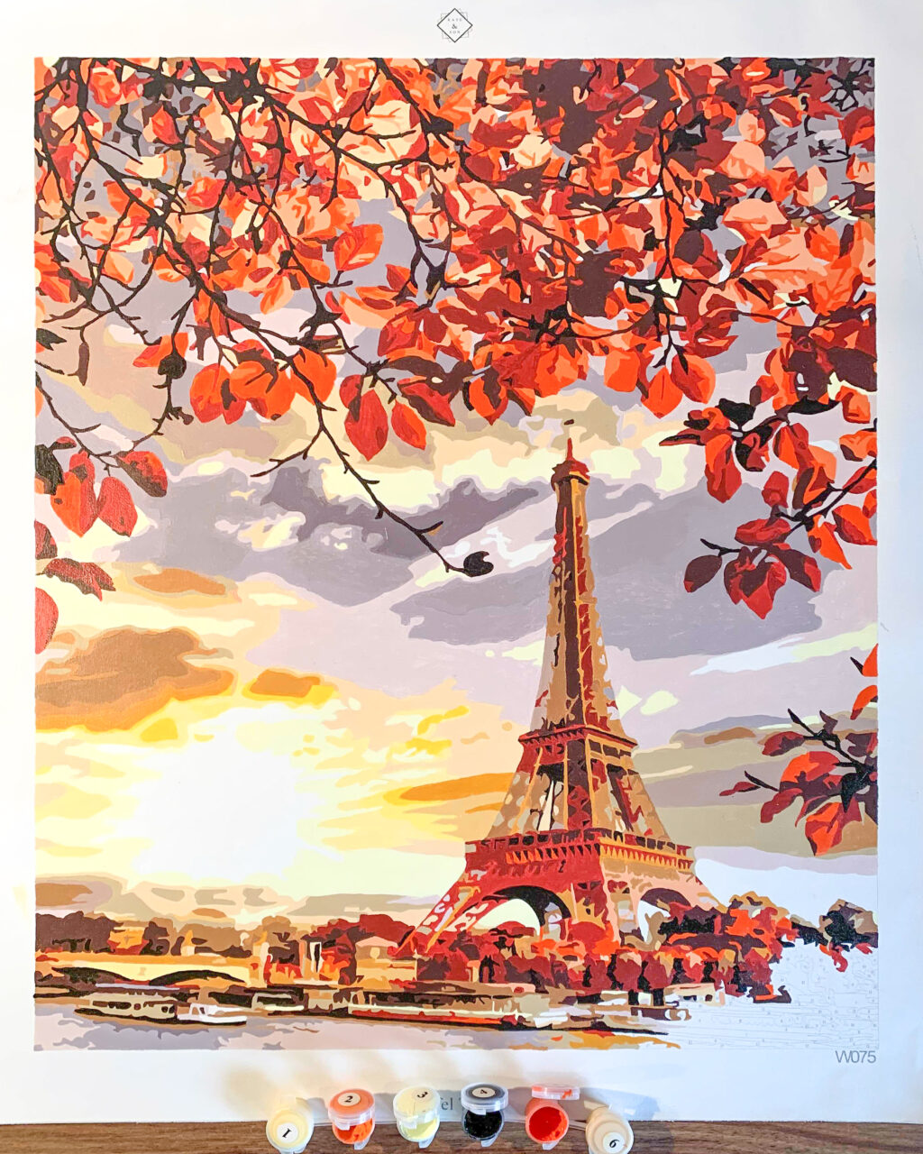 How To Easily Find & Frame Paint By Number Art 3 Completed paint by number