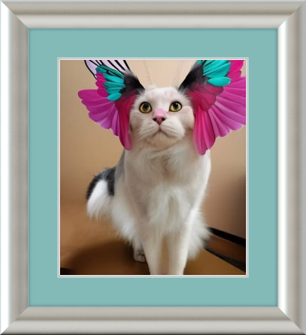 Adorable Pet Art: AI-generated cat art 