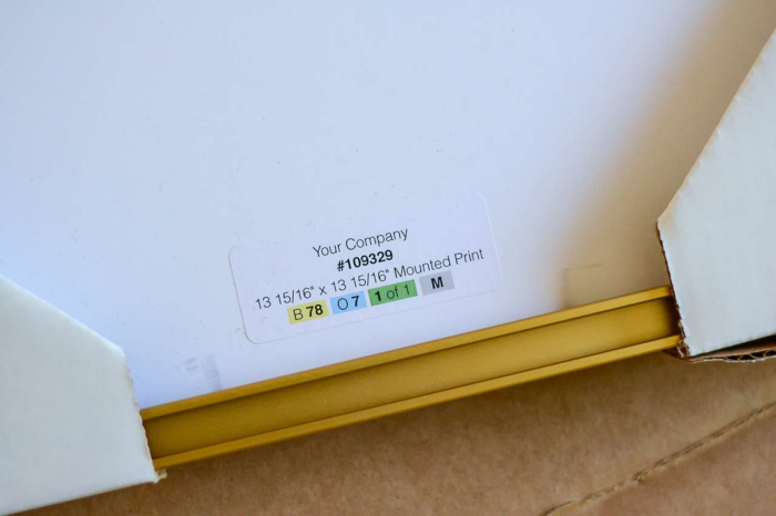 How (And Why) To Add Framing To Your Art Business 7 White label option without branding
