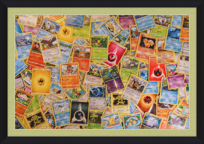 Collection & Award Framing: Framed Pokemon Card Collection