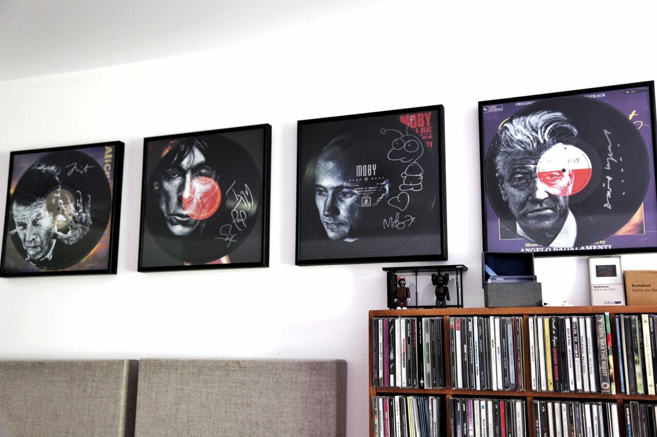 Collection & Award Framing: Trading Cards, Pins, Vynils, & More 2 framed vinyl collection