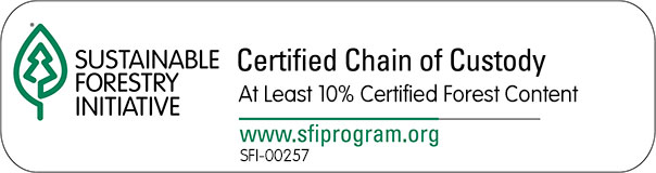 Framing Materials Matter:  Frame It Easy Materials are certified by the SFI program