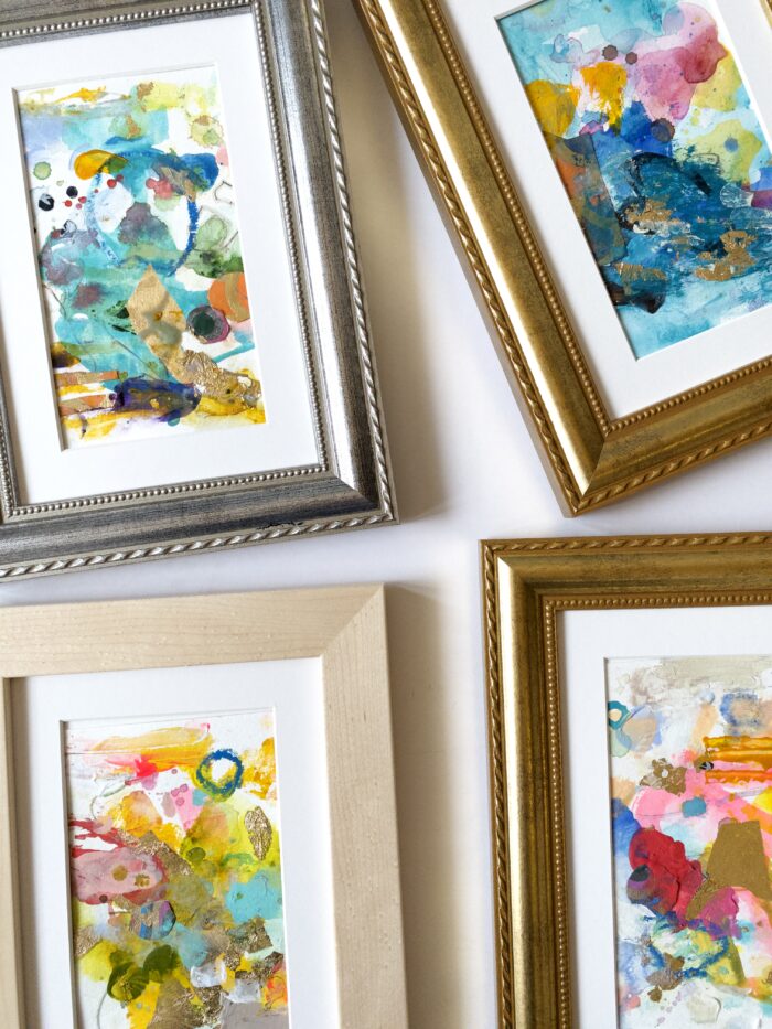 Save Money on Custom Framing: Paintings framed