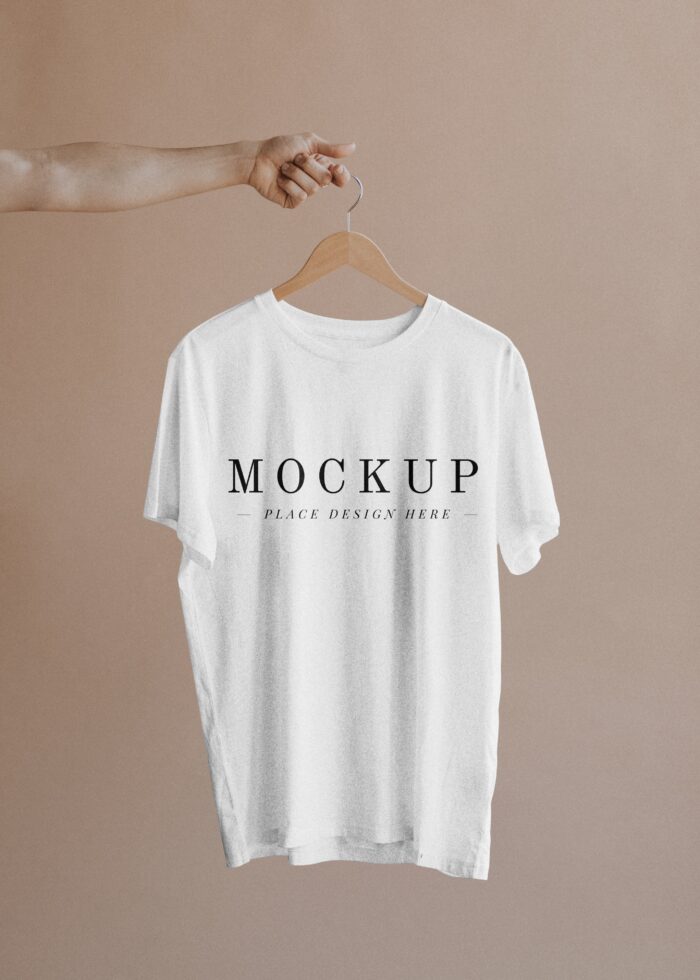 A t-shirt mockup