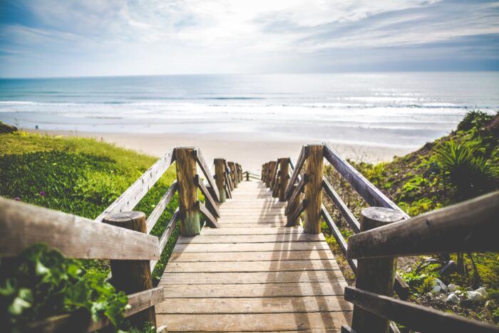 Nautical Decor Ideas: A walkway to the beach