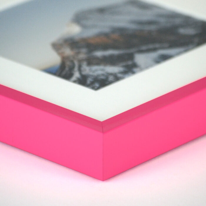 Colorful picture frame: Ashford frame in hot pink