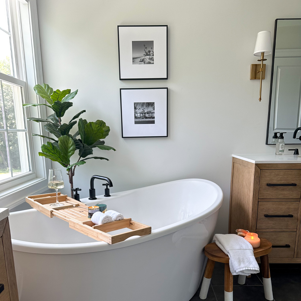 Picture Frame Ideas: Master Bathroom