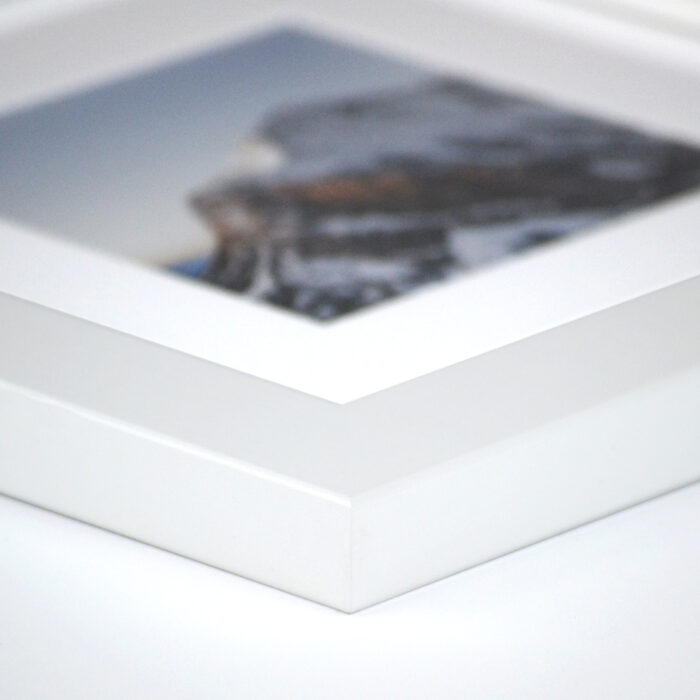 White picture frames: Dayton frame