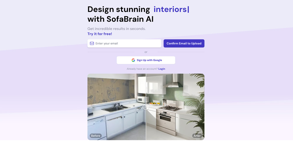 Interior Design AI: SofaBrain