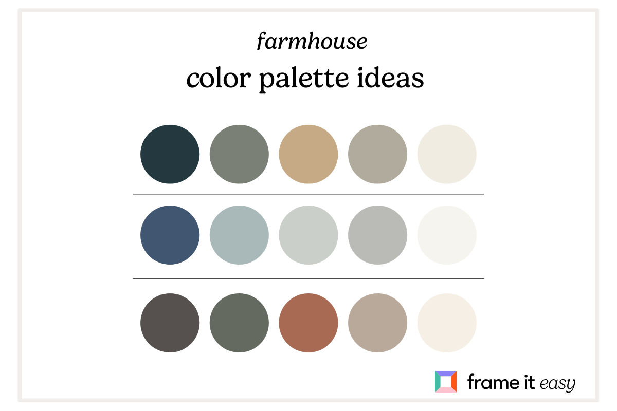 Inspiring Modern Farmhouse Decor For Your Home And Office 5 farmhouse color Palette