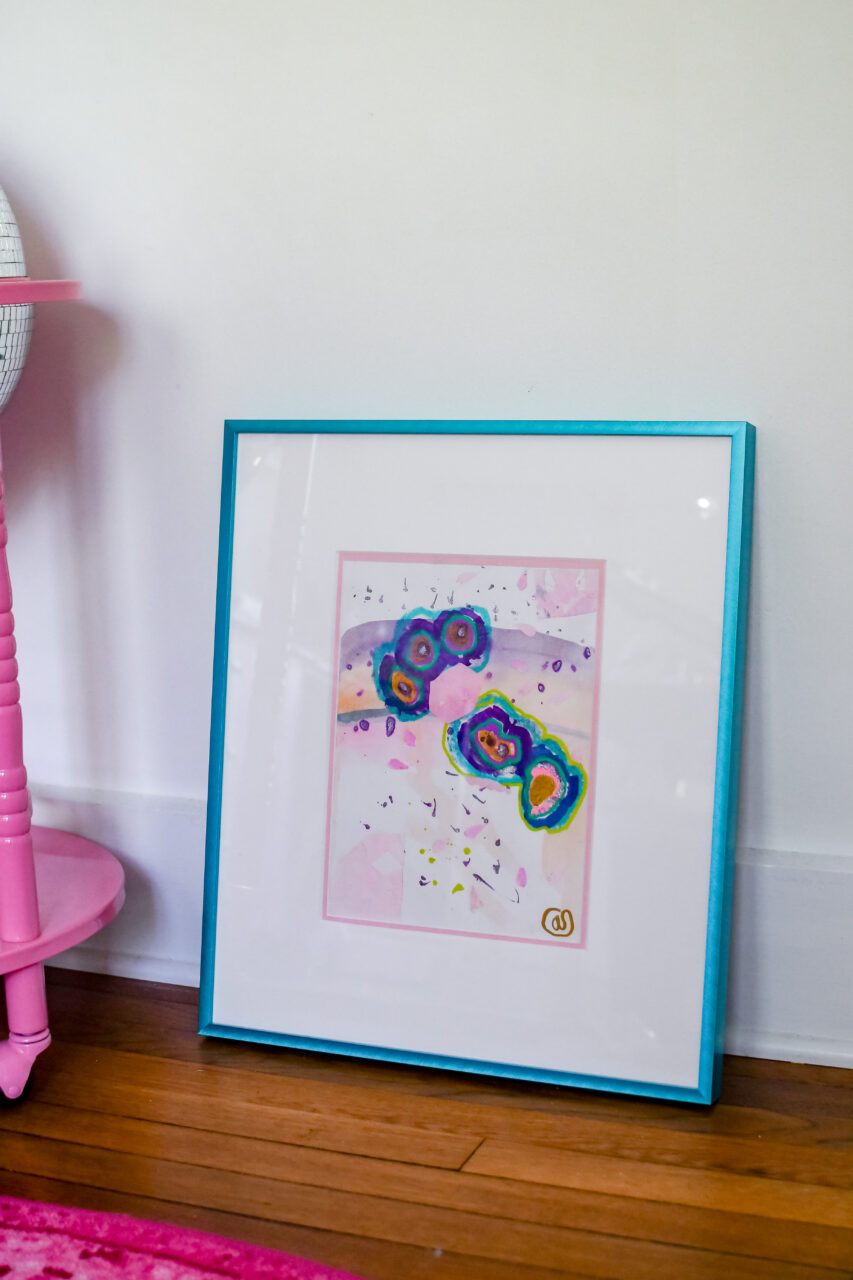 How to Price Art: A Simple Guide for Artists 10 custom framed colorful srt
