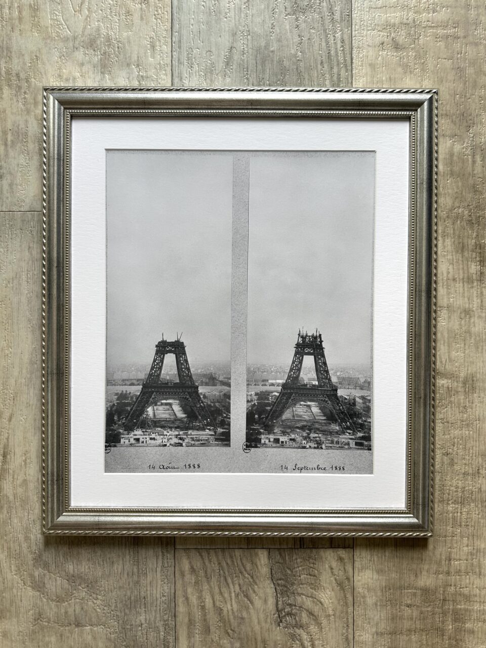 silver ornate picture frame