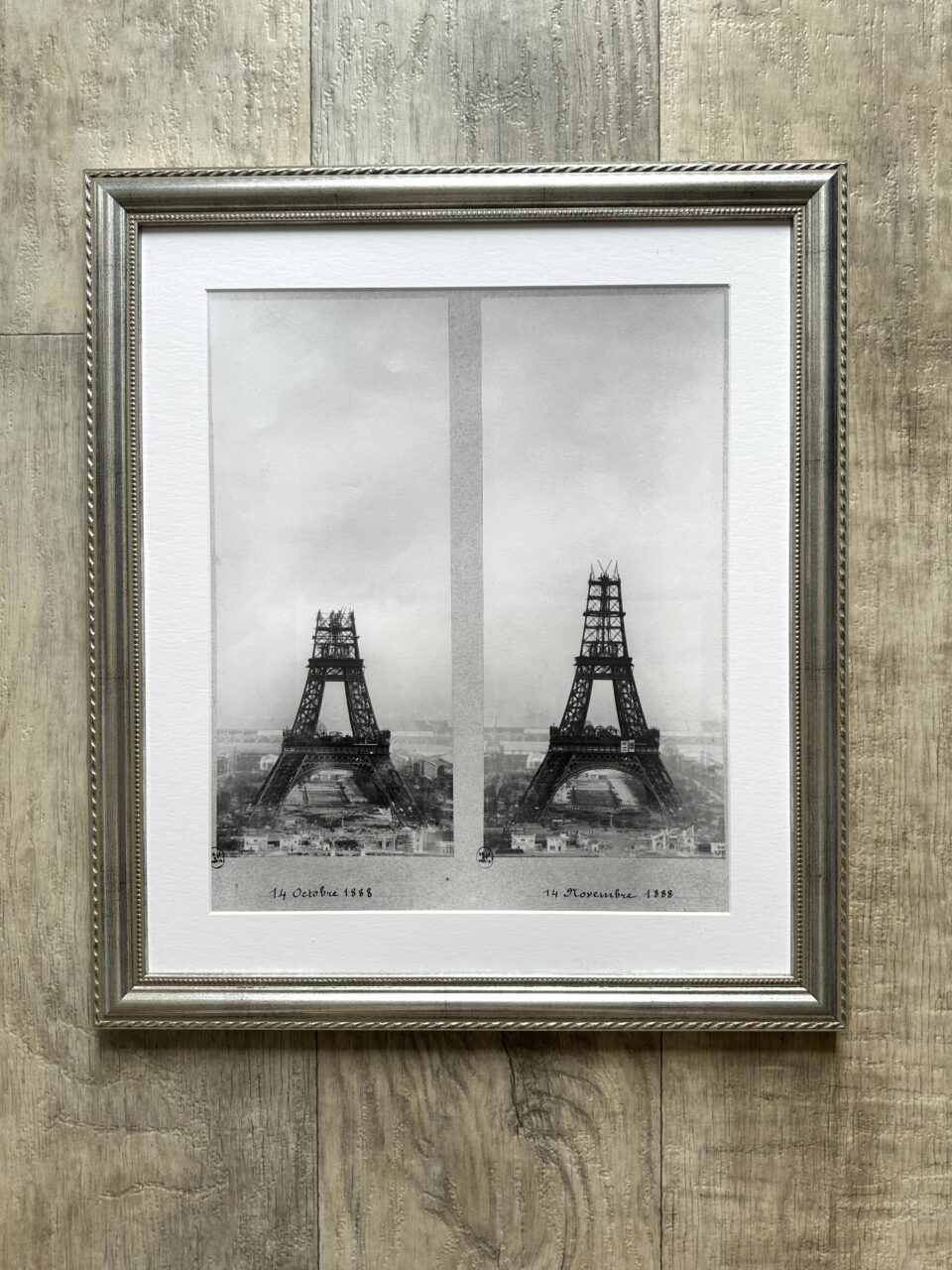 silver ornate picture frame
