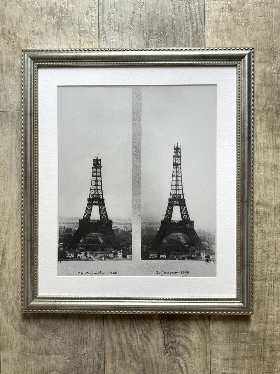 silver ornate picture frame