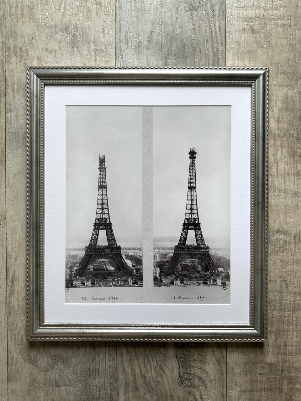 silver ornate picture frame