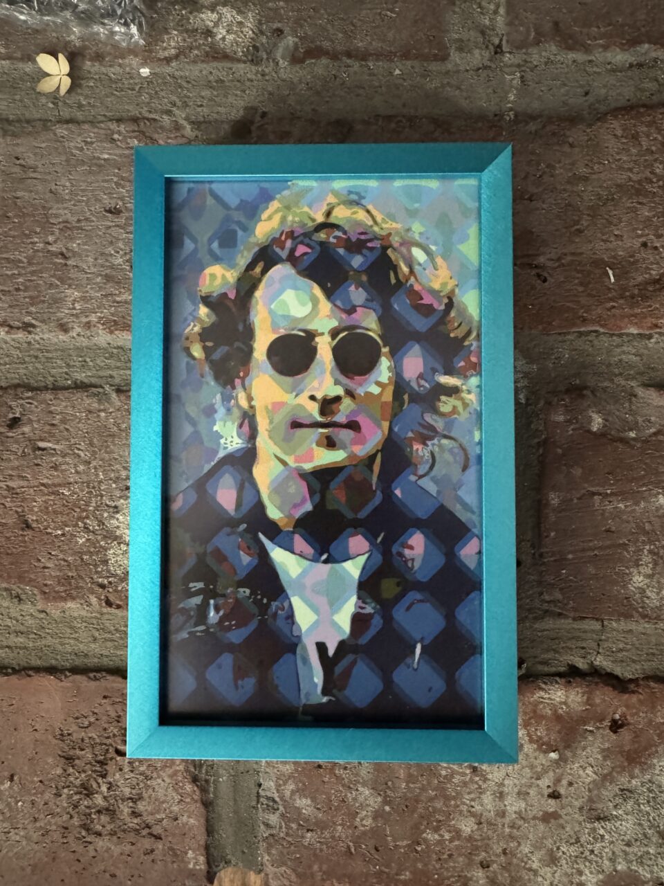 Easy Online Custom Framing: Don't Worry With Frame It Easy 3 Framed John Lennon Print