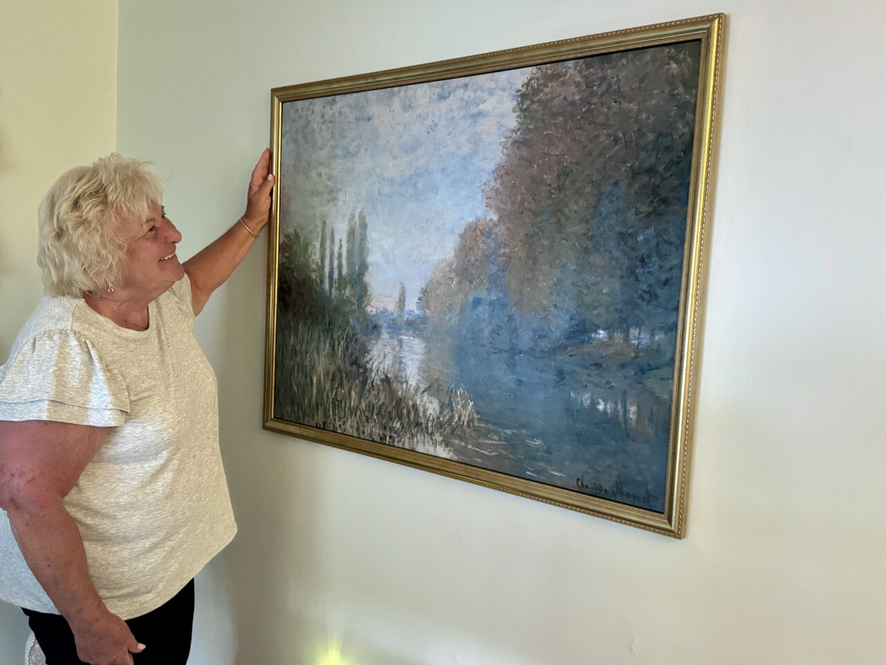 large artwork for dining room