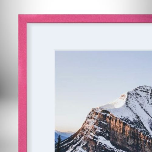 pink  picture frame
