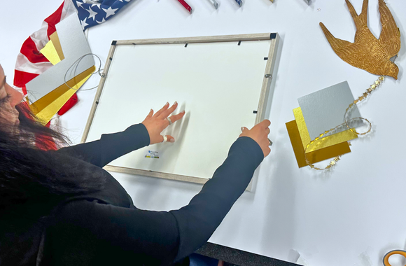 assembling a wood frame