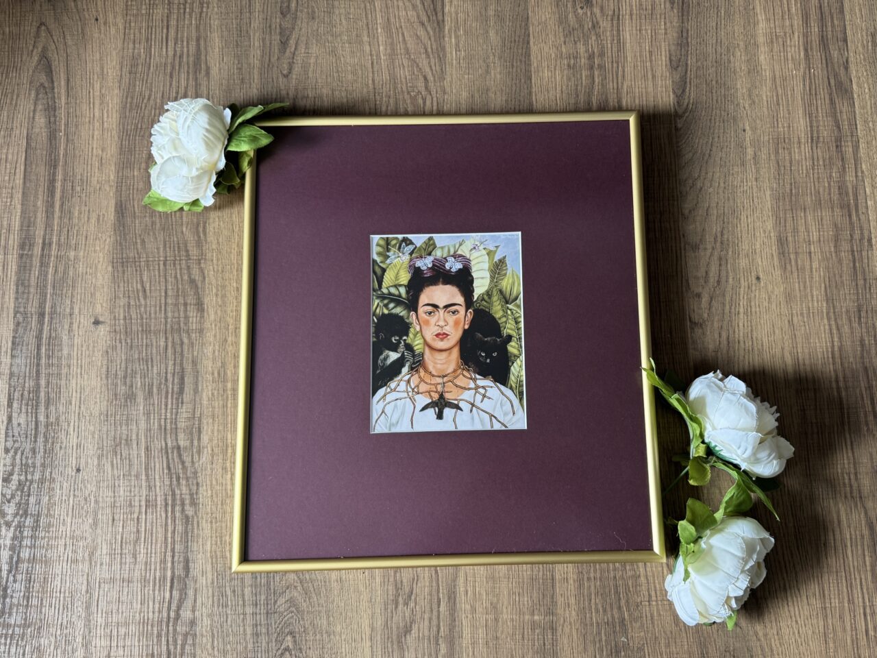 Introducing Smart Color Matching: The Future of Custom Matboards 6 framed frida kahlo print