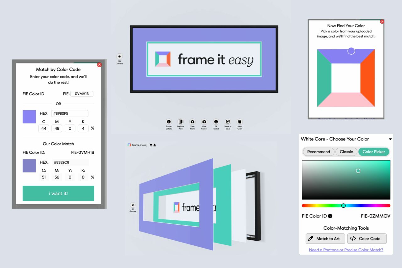 Matboards in Any Color: An Interior Designer's Dream 6 smart color matching for brands - custom colored matboards
