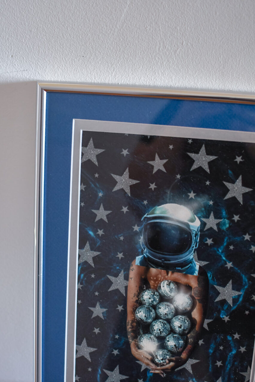 Single Mat vs Double Mat: Which Is Right For My Artwork? 7 thin silver picture frame with double matting