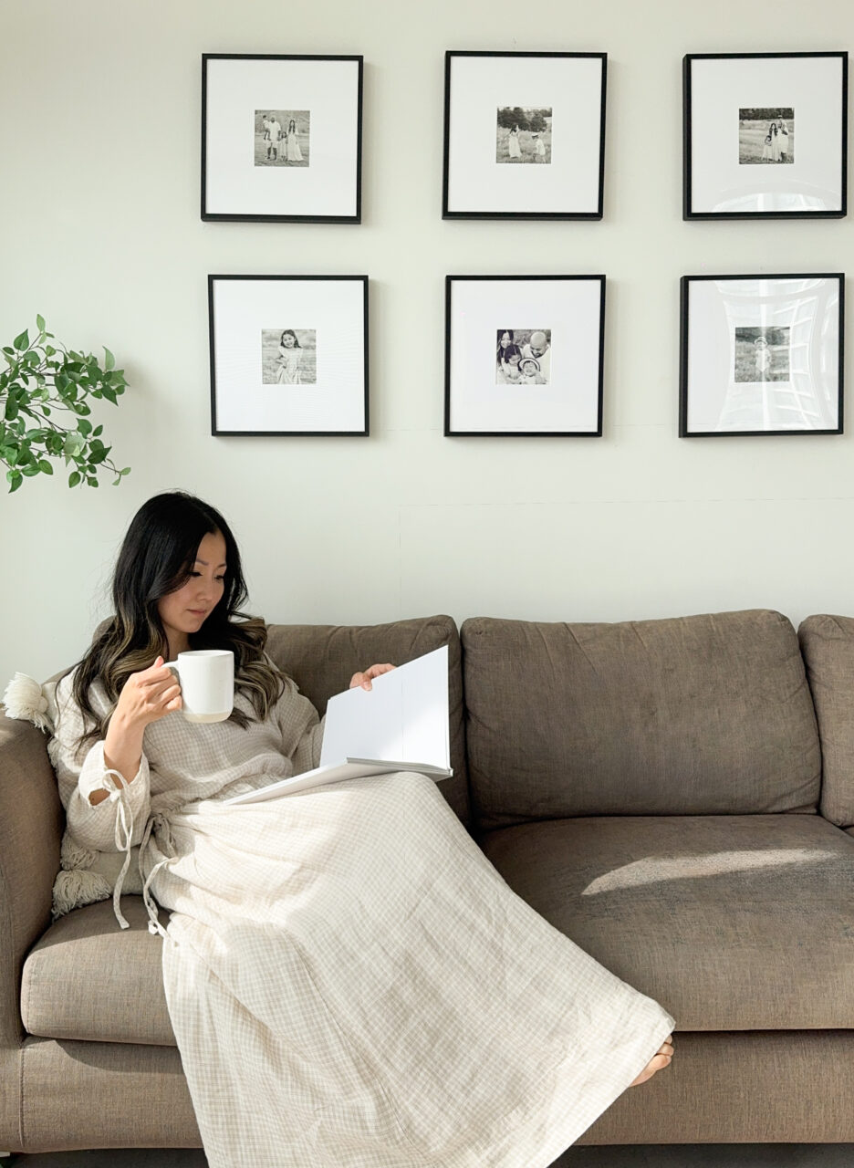 Single Mat vs Double Mat: Which Is Right For My Artwork? 10 gallery wall of family photos