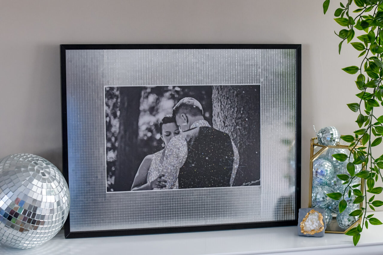 DIY Matboard Ideas: Crafty and Creative Ways to Decorate Matting 1 matboard of disco tiles