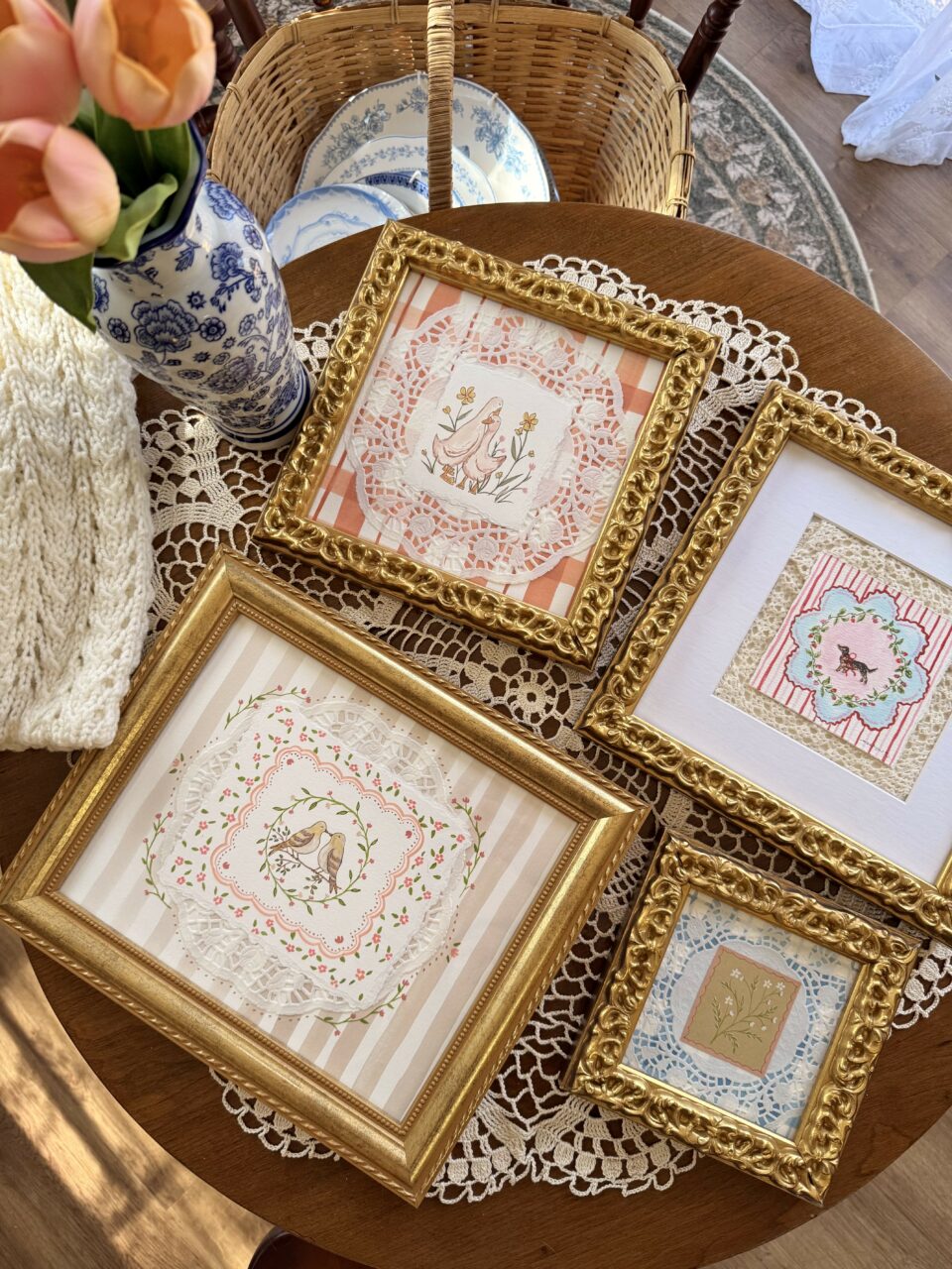DIY Matboard Ideas: Crafty and Creative Ways to Decorate Matting 14 painted pmatboards