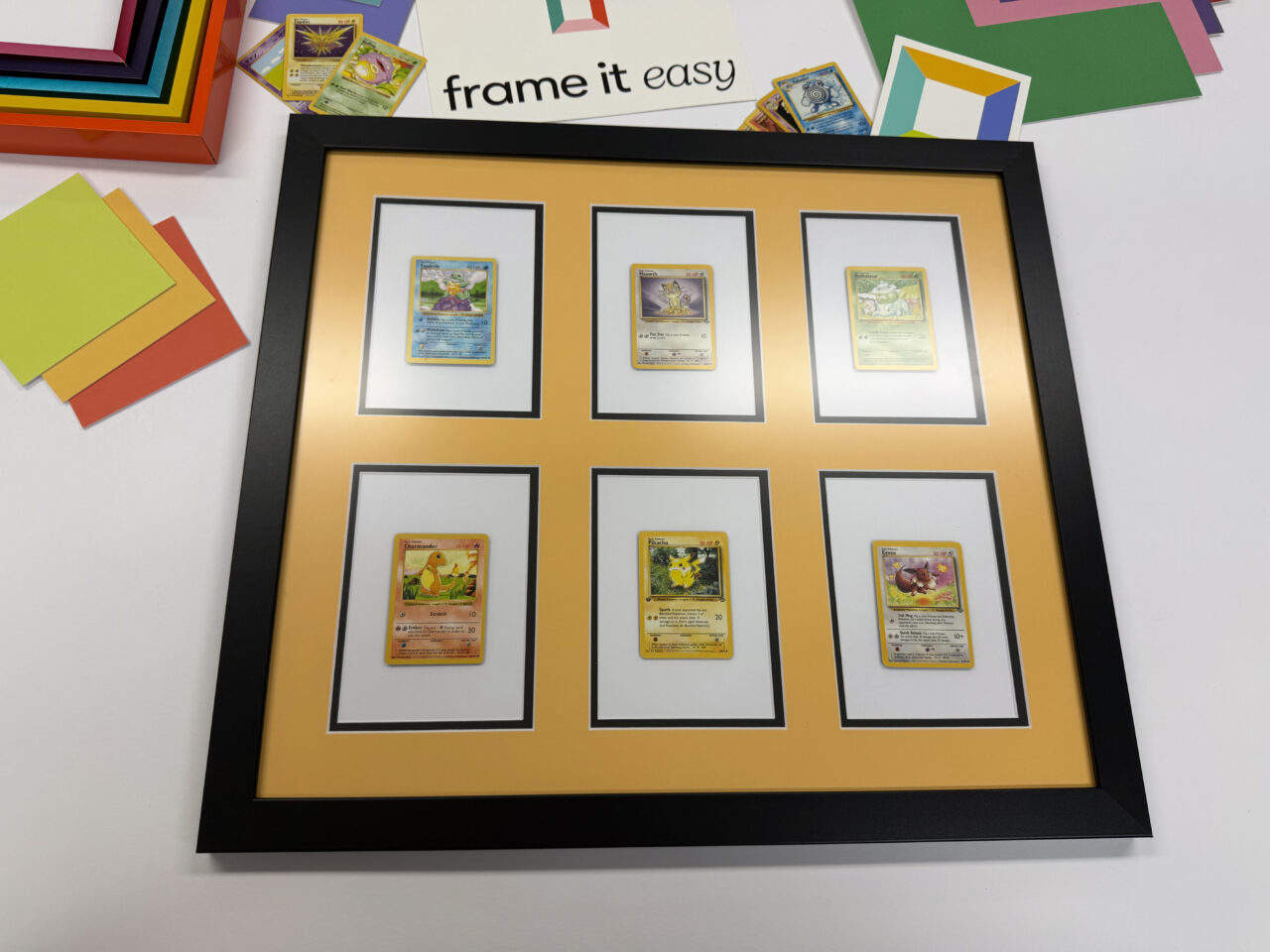 How to Create a Custom Collage Frame 4 framed collectables