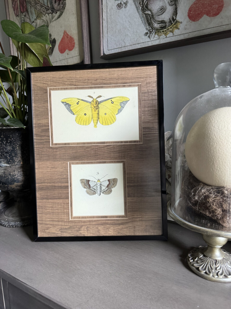How to Create a Custom Collage Frame 9 two art prints in one frame