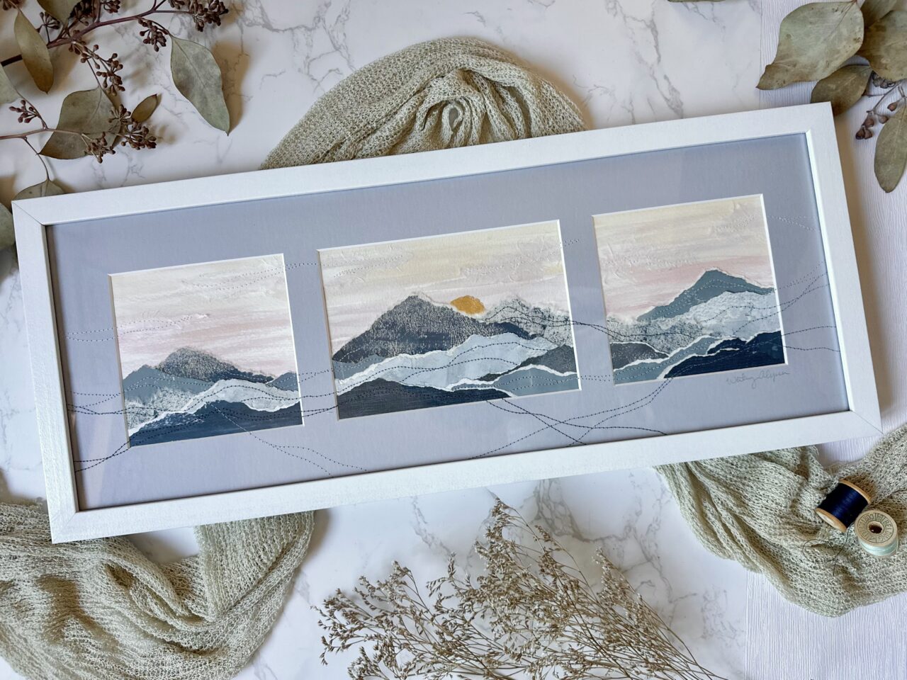 Affordable Custom Frames for Students (Yes, Really) 17 artist's work custom framed and matted