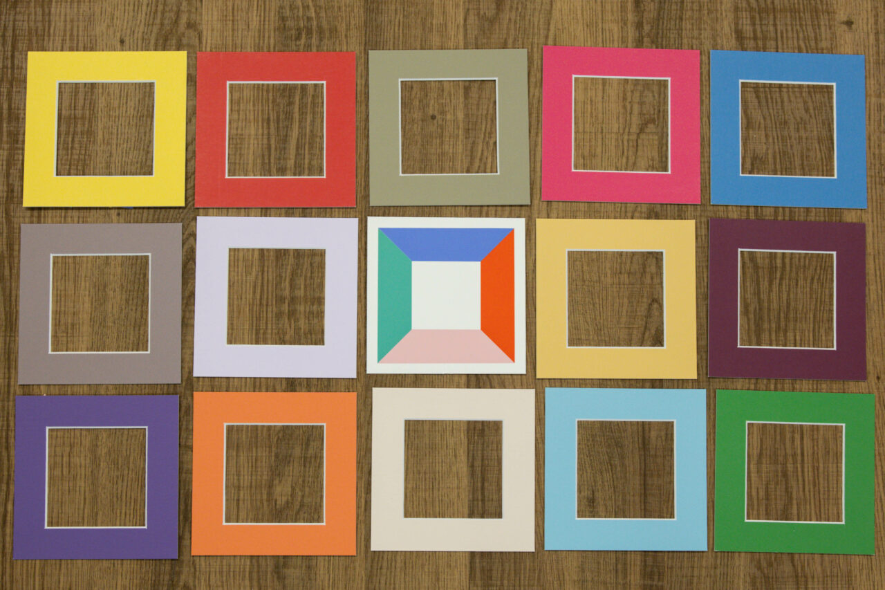Matboards in Any Color: An Interior Designer's Dream 1 Frame It Easy has the most matboard colors in the entire industry