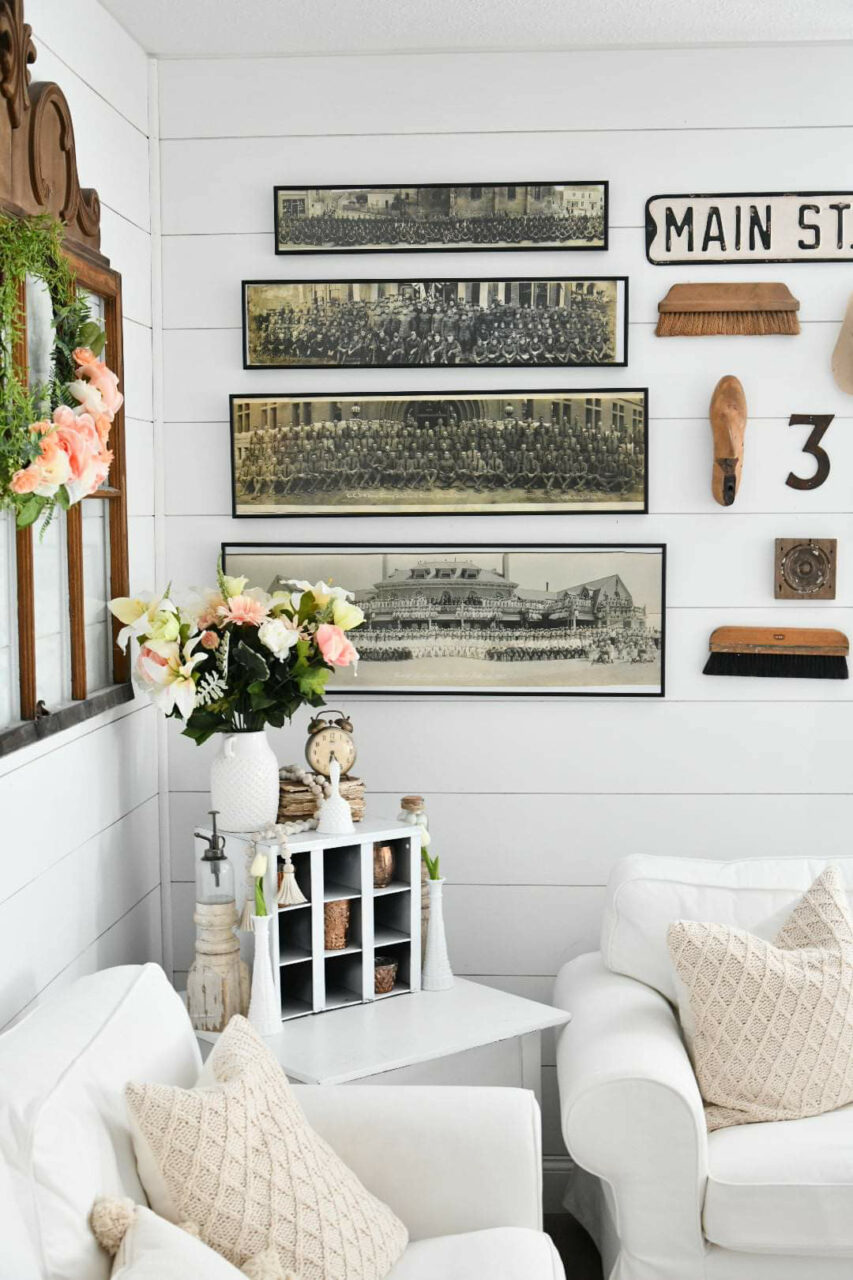 Local Framing vs Online Framing: What's the Real Difference? 7 vintage photo gallery wall in living room