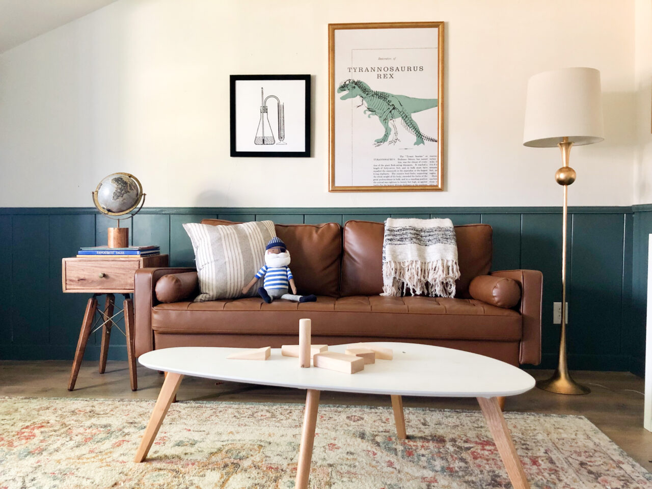 Local Framing vs Online Framing: What's the Real Difference? 16 fun frames above a leather couch